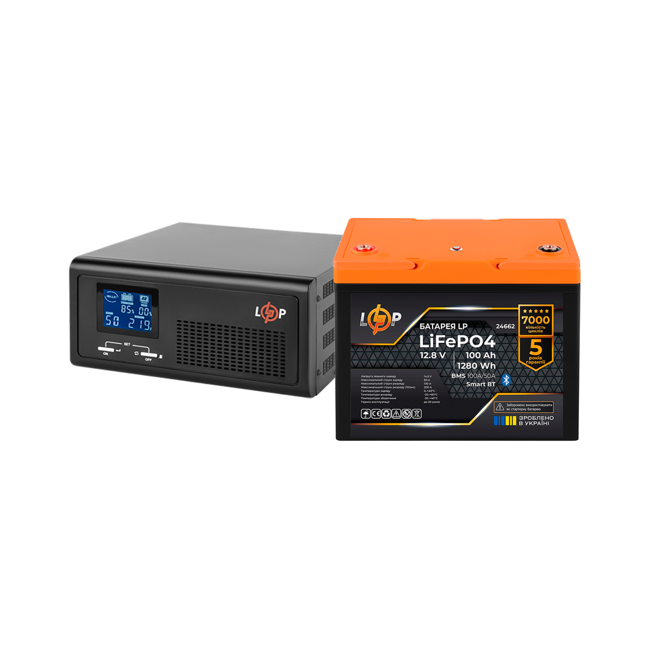 Комплект резервного питания LP(LogicPower) ИБП + литиевая (LiFePO4) батарея (UPS В1000 + АКБ LiFePO4 1280W) 1 Комплект резервного питания LP(LogicPower) ИБП + литиевая (LiFePO4) батарея (UPS В1000 + АКБ LiFePO4 1280W)