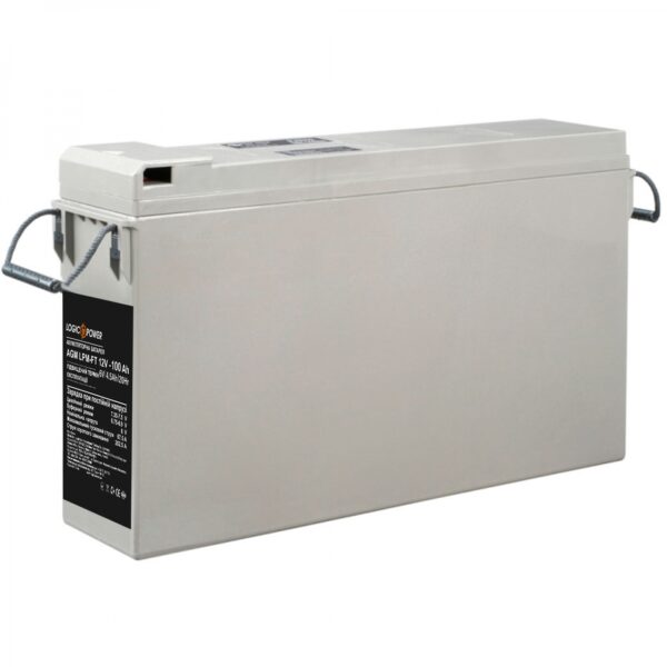 Фронт-терминальный аккумулятор LPM-FT 12V - 100 Ah