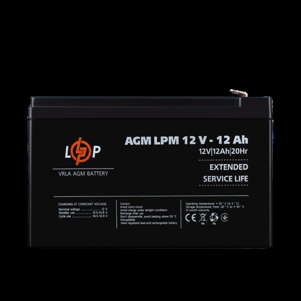 Аккумулятор AGM LPM 12V - 12 Ah