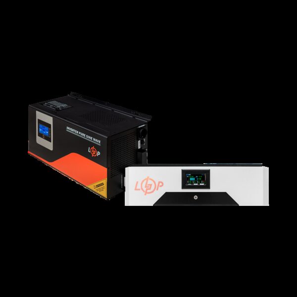 Комплект резервного питания LP(LogicPower) ИБП + литиевая (LiFePO4) батарея (UPS W12000 + АКБ LiFePO4 14336W)