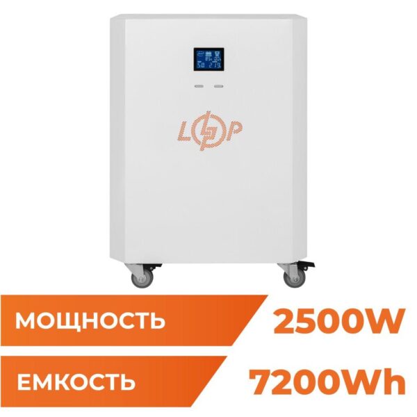 Система резервного питания LP Autonomic Power FW 2500W (АКБ 7200Wh) Белый глянец