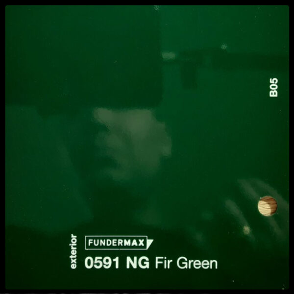 HPL панель 6 мм / ТМ - FUNDERMAX 0591 NT ( Fir Green )