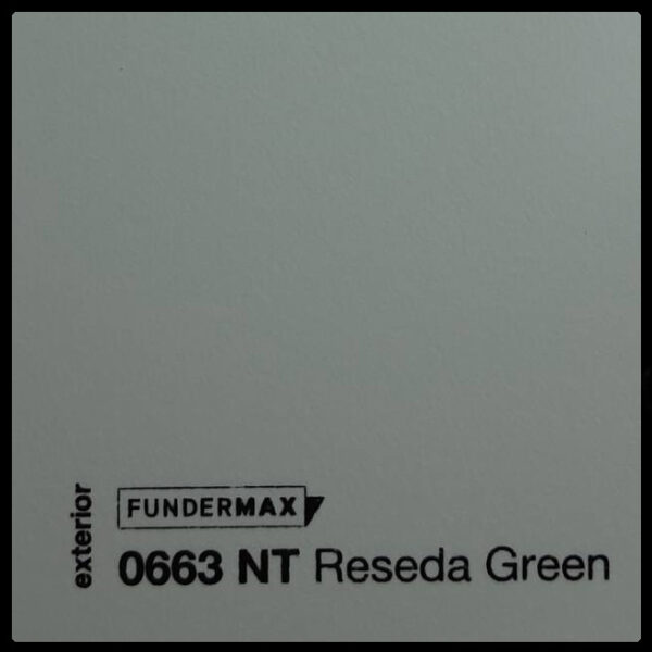 HPL панель 6 мм / ТМ - FUNDERMAX 0663 NT ( Reseda Green )