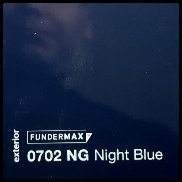 HPL панель 6 мм / ТМ - FUNDERMAX 0702 NT ( Night Blue )