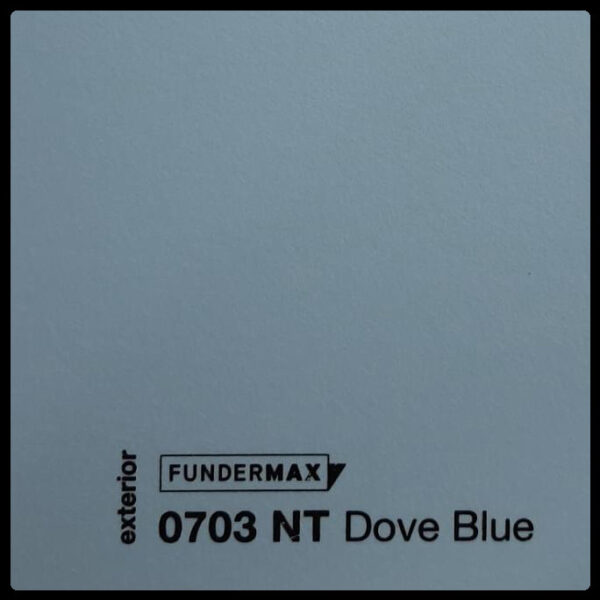 HPL панель 6 мм / ТМ - FUNDERMAX 0703 NT ( Dove Blue )