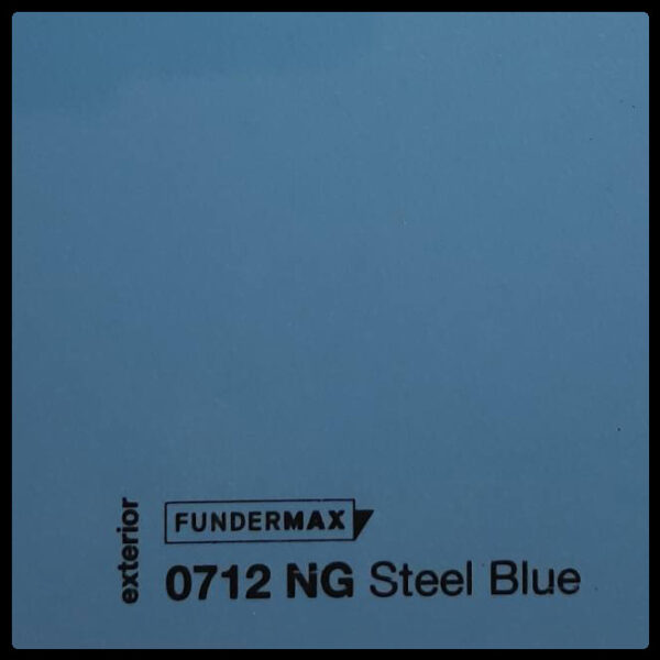HPL панель 6 мм / ТМ - FUNDERMAX 0712 NT ( Steel Blue )