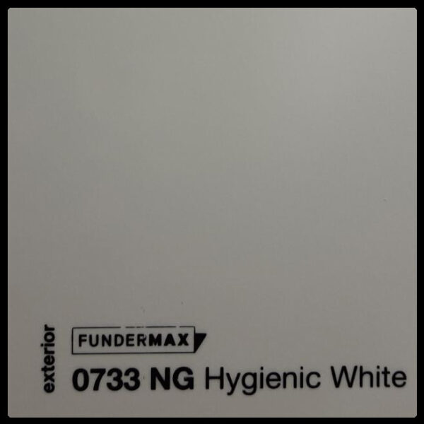 HPL панель 6 мм / ТМ - FUNDERMAX 0733 NT ( Hygienic White )