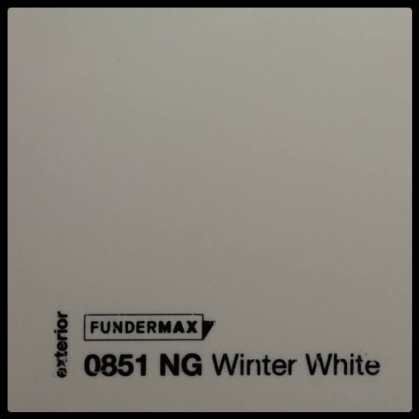 HPL панель 6 мм / ТМ - FUNDERMAX 0851 NT ( Winter White )