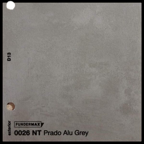 HPL панель 6 мм / ТМ - FUNDERMAX 0026 - NG ( Prado Alu Grey )