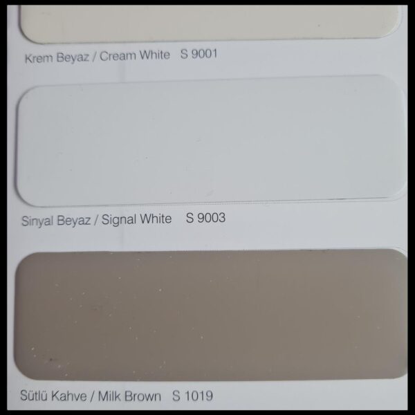 Алюминиевая композитная панель SARAY Aluface - FR S 9001 Cream White