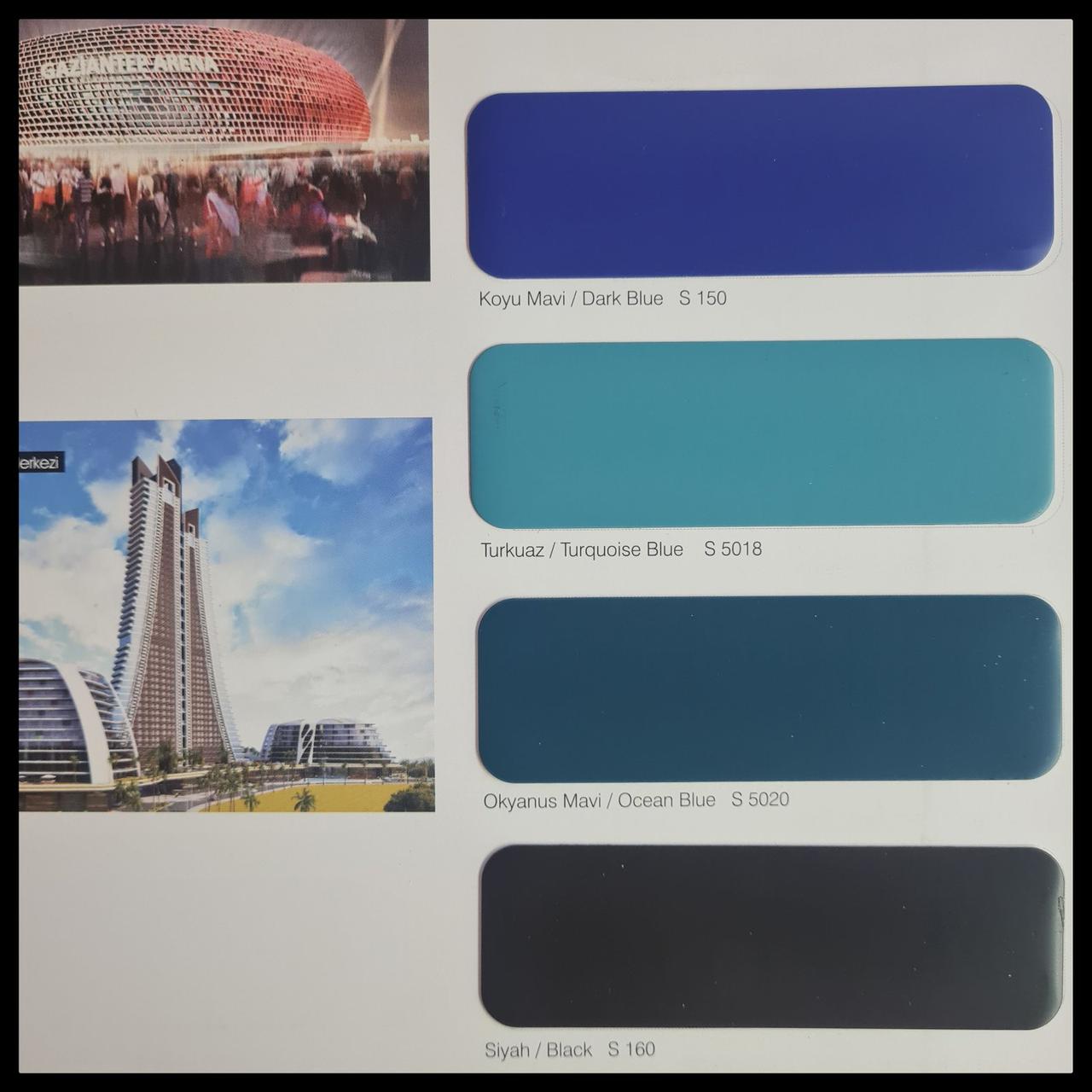 Алюминиевая композитная панель SARAY Aluface - FR S 160 Black 1 Алюминиевая композитная панель SARAY Aluface - FR S 160 Black