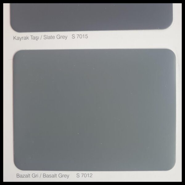 Алюминиевая композитная панель SARAY Aluface - FR S 7012 Basalt Grey