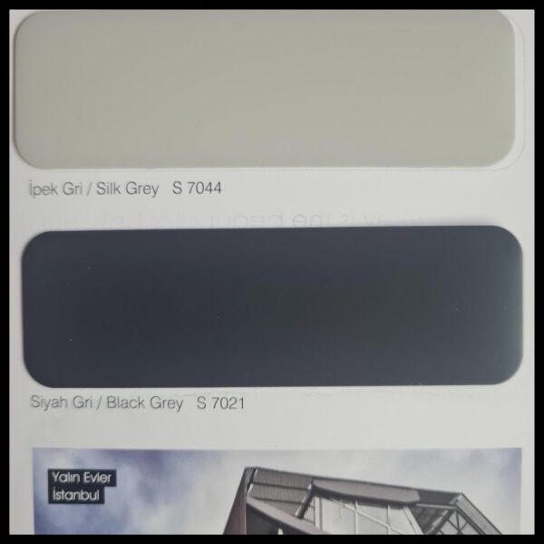 Алюминиевая композитная панель SARAY Aluface - FR S 7021 Black Grey