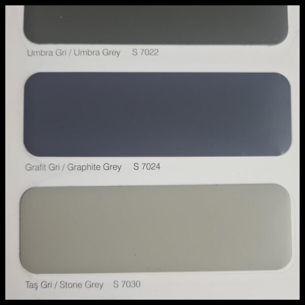 Алюминиевая композитная панель SARAY Aluface - FR S 7024 Graphite Grey