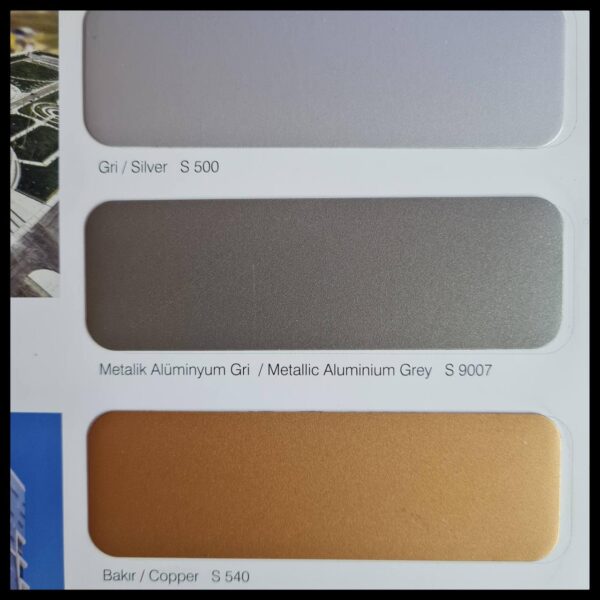 Алюминиевая композитная панель SARAY Aluface - FR S 500 Silver