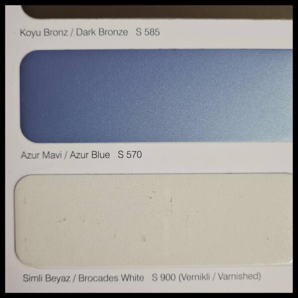 Алюминиевая композитная панель SARAY Aluface - FR S 570 Azur Blue