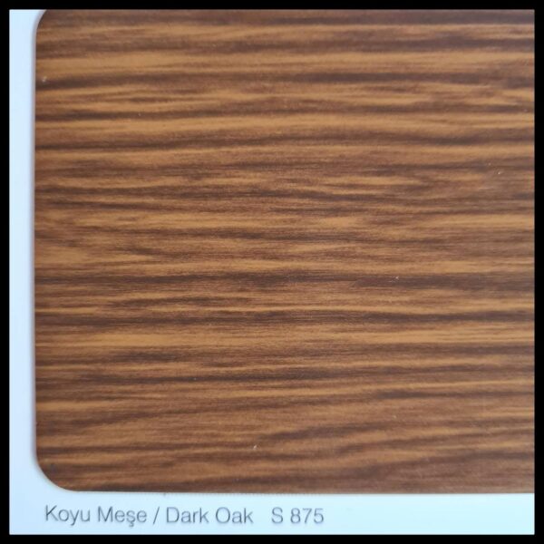 Алюминиевая композитная панель SARAY Aluface - FR S 875 Dark OAK