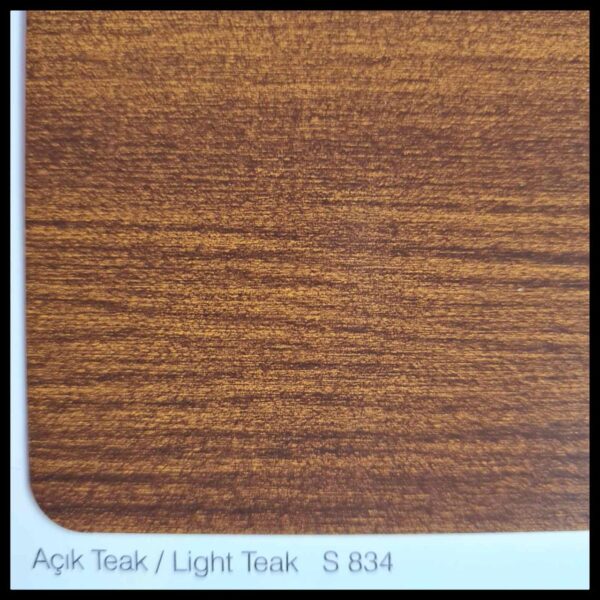 Алюминиевая композитная панель SARAY Aluface - FR S 834 Light Teak