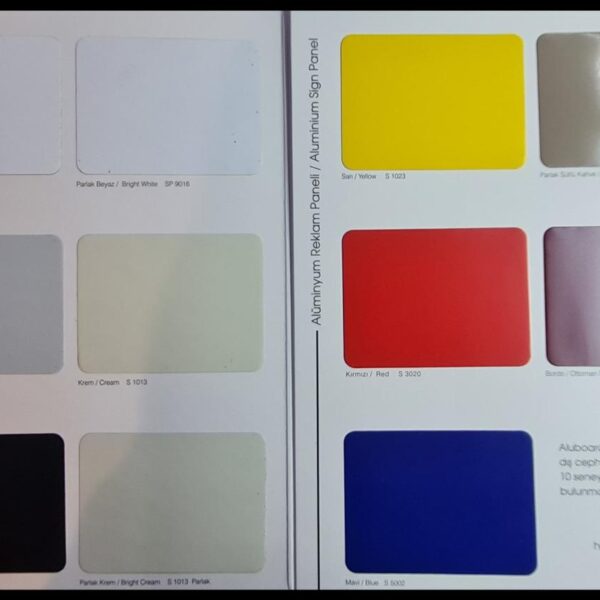 Алюминиевая композитная панель SARAY Aluboard - FR SP 9016