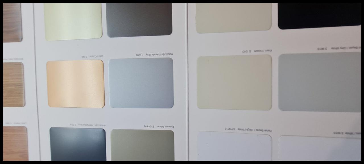 Алюминиевая композитная панель SARAY Aluboard - FR S 7048 1 Алюминиевая композитная панель SARAY Aluboard - FR S 7048