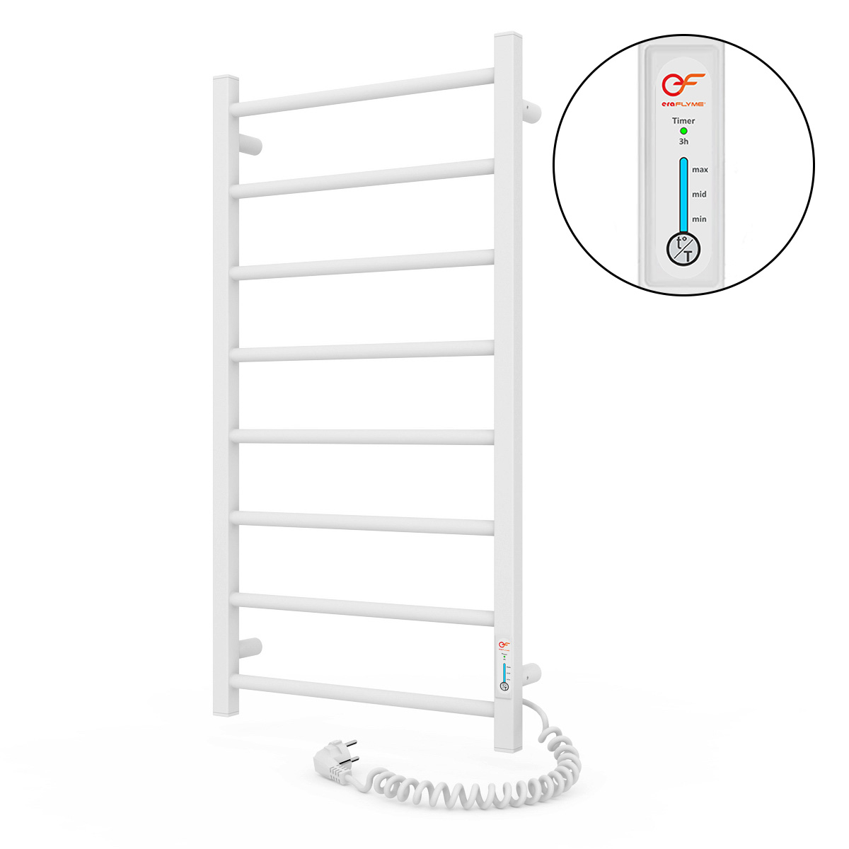 Рушникосушка біла EF Альфа 8 R 1 Рушникосушка біла EF Альфа 8 R