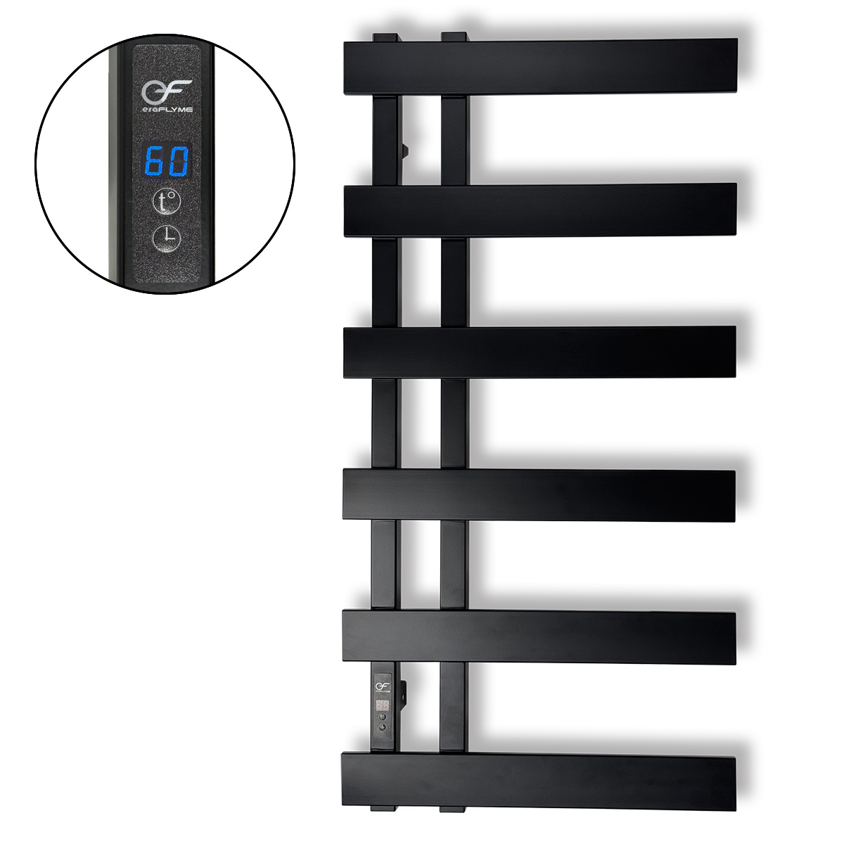 Рушникосушка чорна EF Combo L 1 Рушникосушка чорна EF Combo L