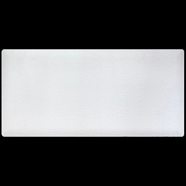 Керамогранитный обогреватель KEN-600 "Холст жаккард" белоснежный