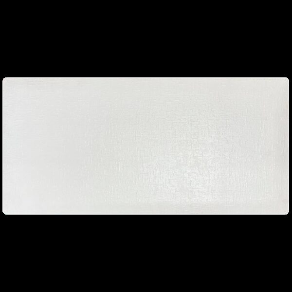 Керамогранитный обогреватель KEN-600 "Холст жаккард" белоснежный