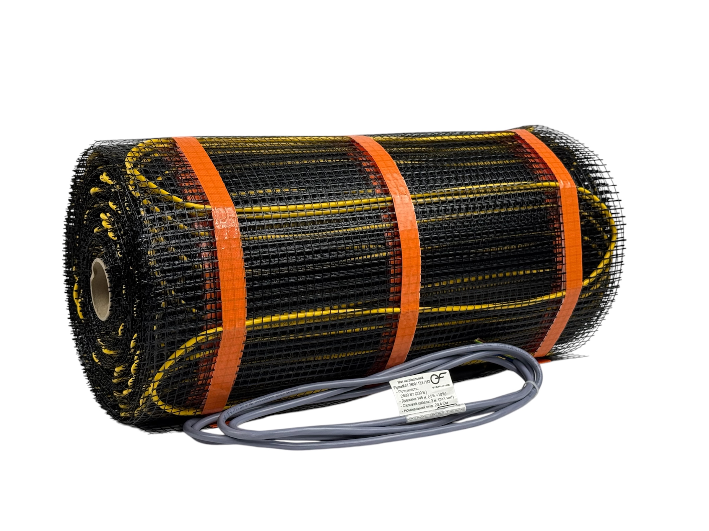 Нагрівальний мат FLYME POWER HEAT 190/1000 для теплої підлоги 1 Нагрівальний мат FLYME POWER HEAT 190/1000 для теплої підлоги