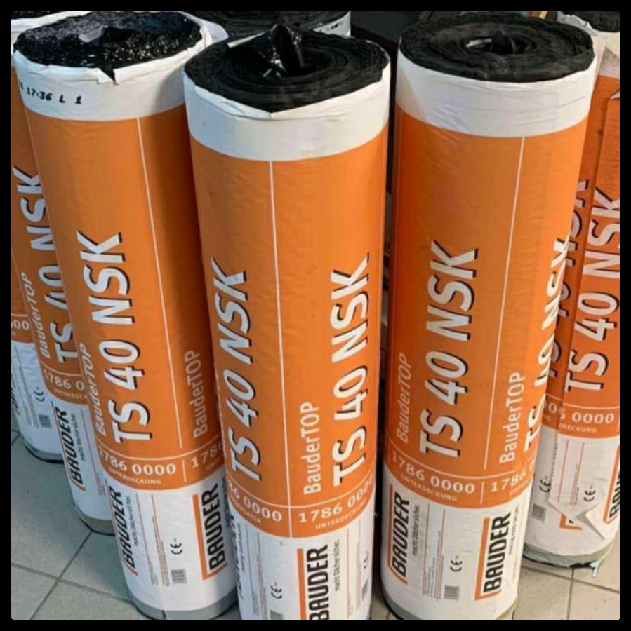 Подкладочный ковер Bauder TOP TS 40 NSK 1В - Доставка Львовская область 1 Подкладочный ковер Bauder TOP TS 40 NSK 1В - Доставка Львовская область