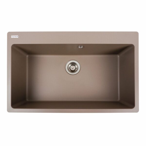 Гранітна мийка для кухні Platinum 7850 BOGEMA матова Дюна