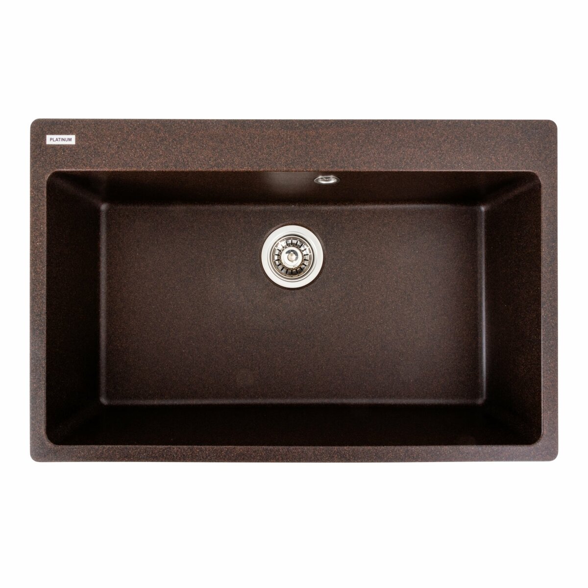 Гранітна мийка для кухні Platinum 7850 BOGEMA матова Шоколад 1 Гранітна мийка для кухні Platinum 7850 BOGEMA матова Шоколад