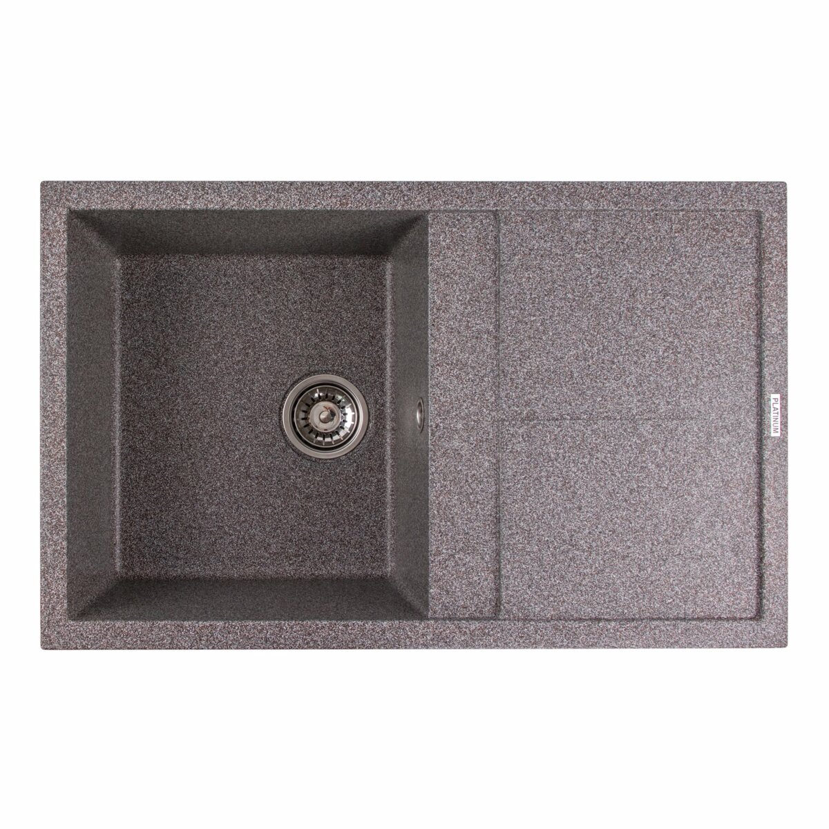 Гранітна мийка для кухні Platinum 7950 SELENA матова Мікс 1 Гранітна мийка для кухні Platinum 7950 SELENA матова Мікс