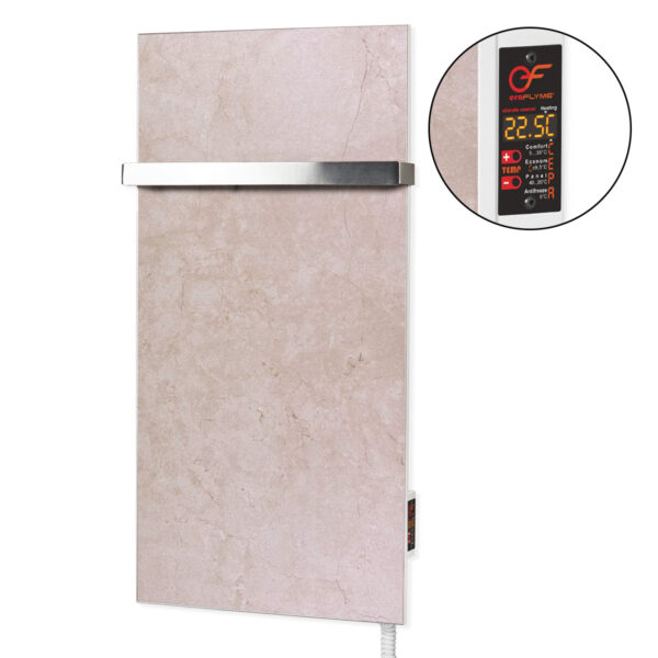 Керамічна панель рушникосушка FLYME 600ТBg(1) бежева