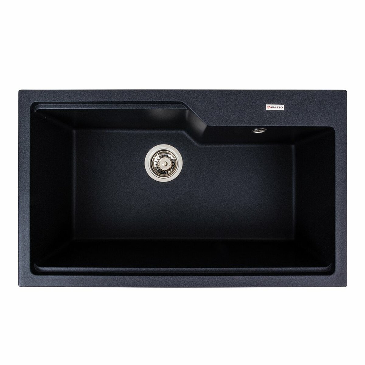 Кухонна мийка гранітна VALESO 7545 NIKA Карбон 1 Кухонна мийка гранітна VALESO 7545 NIKA Карбон