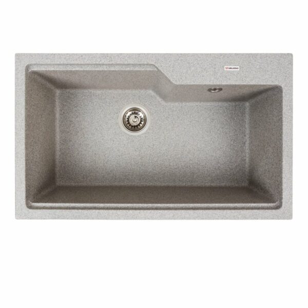 Кухонна мийка гранітна VALESO 7545 NIKA Сіра