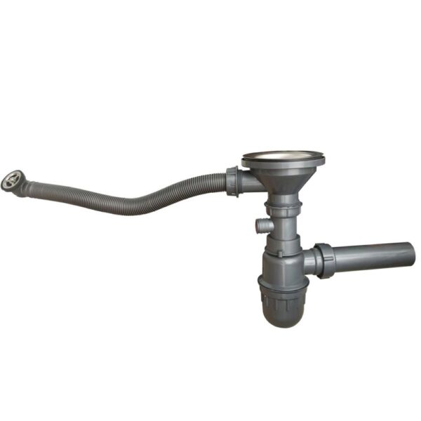 Сифон Platinum HB104 одинарний для гранітної мийки