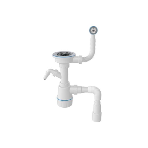 Євросифон одинарний для гранітної мийки NOVA 1048