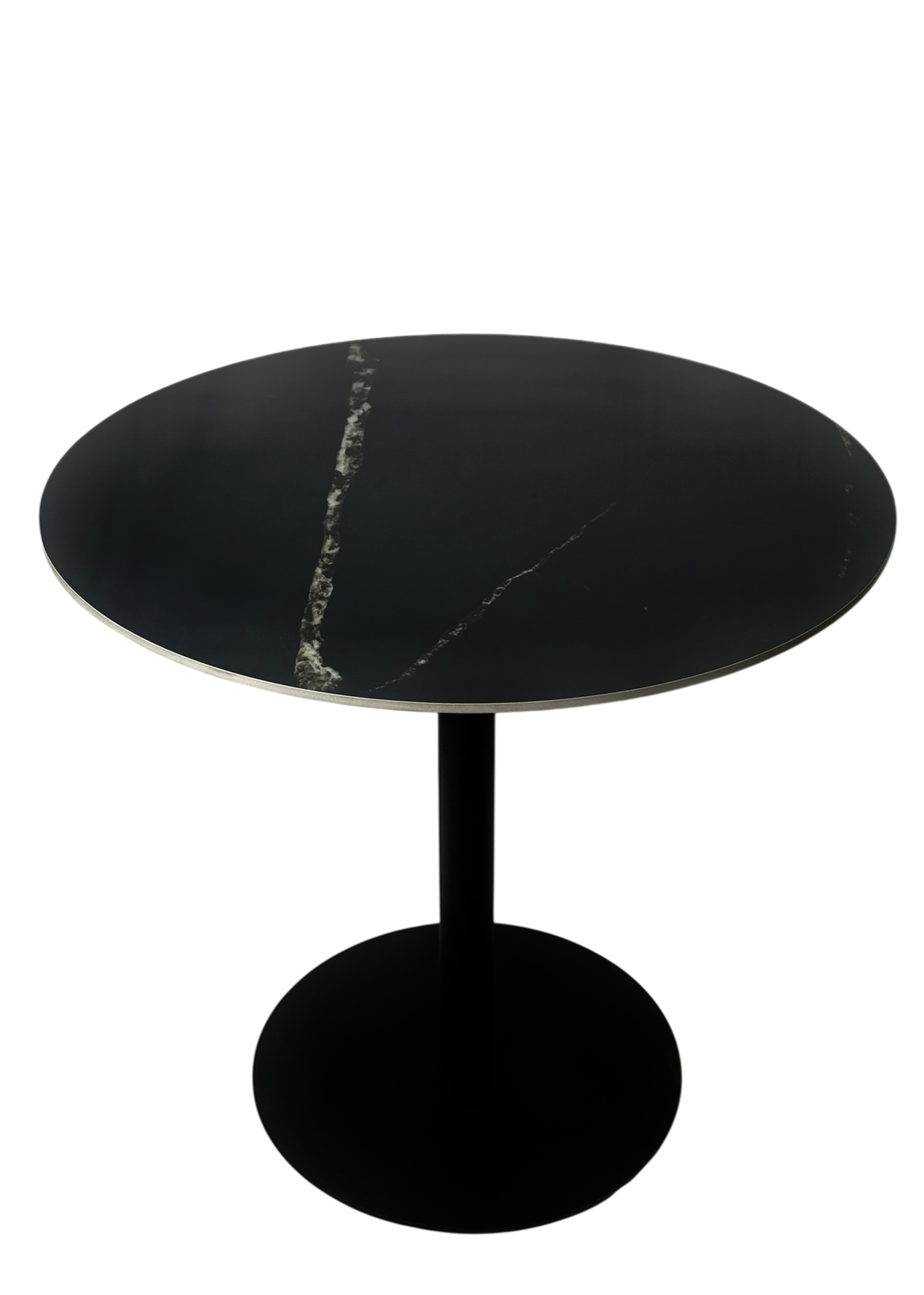 Керамічний кавовий стіл чорний мармур 1 Керамічний кавовий стіл чорний мармур