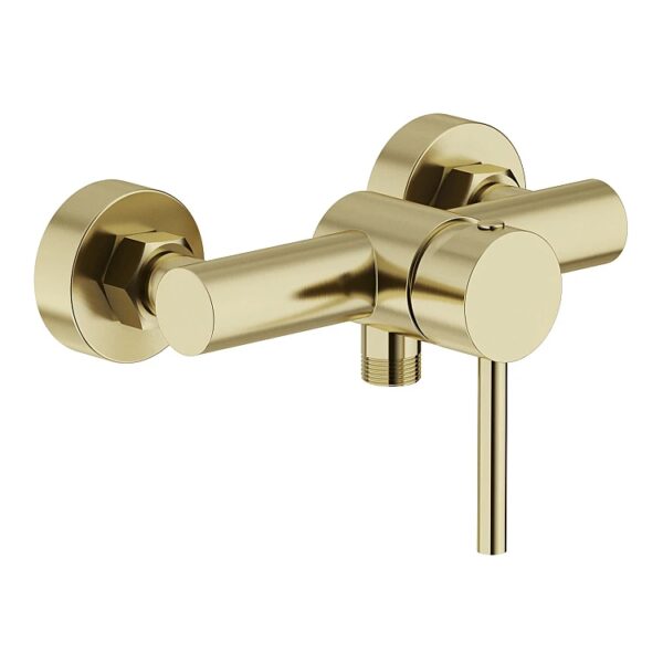 Золотий Змішувач для душа cepillado oro Volle Cruze