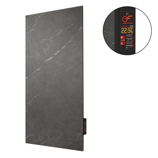 Керамічна панель FLYME 600TB темний камінь - на 12 м²