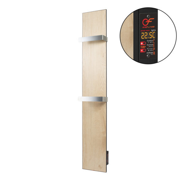 Керамічна панель рушникосушка FLYME 420T (2) бежеве дерево