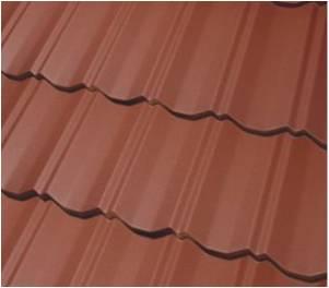 Модульная черепица Novatik Metal Classic Duo МАТ (2-модульный) Voestalpine 0,5 мм RAL 8004