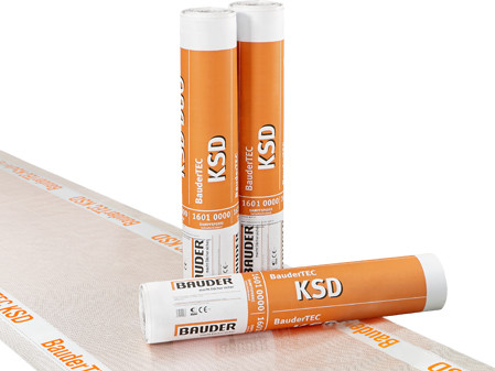 Bauder TEC KSD Самоклеящаяся эластомер-битумная пароизоляционная мембрана