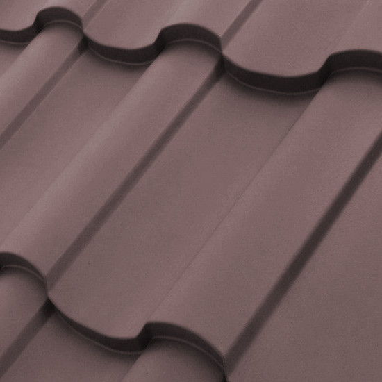 Металлочерепица - Adamante "Ruukki" Pural matt BT 0,5 мм RR 32