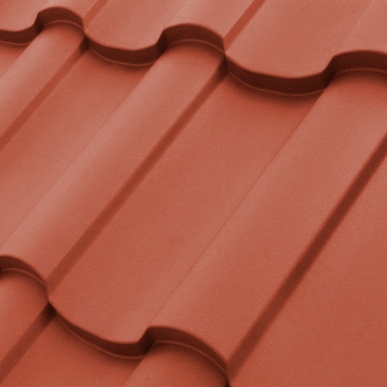 Металлочерепица - Adamante "Ruukki" Pural matt BT 0,5 мм RR 750