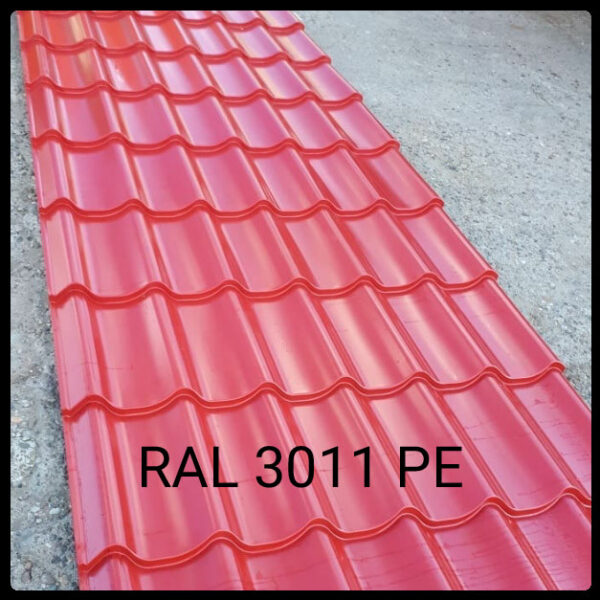 Металлочерепица Модена RAL 3011