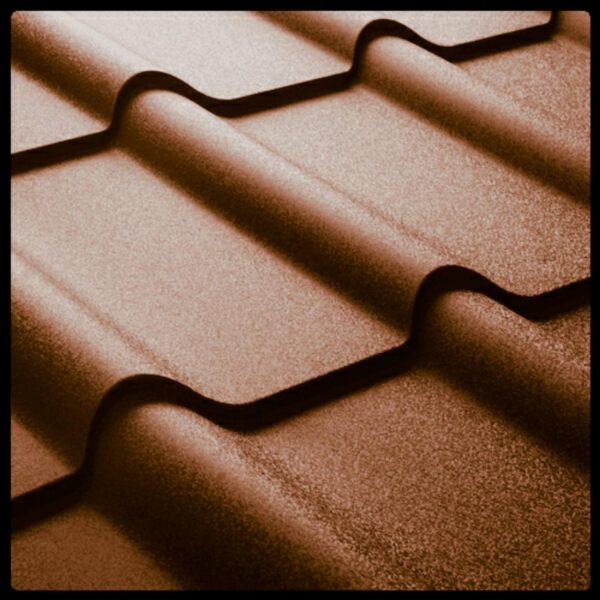 Металлочерепица ТПК Дюна 0,5 мм RAL 8004