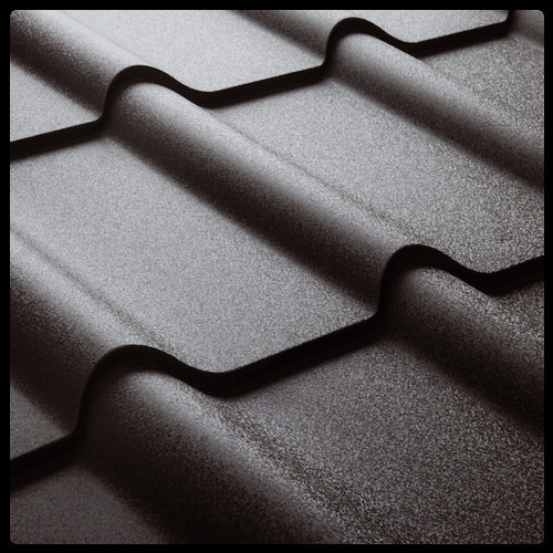 Металлочерепица ТПК Дюна 0,5 мм RAL 8019