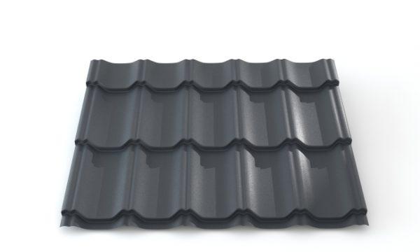 Металлочерепица - SKANDINAVIA - RAL 7024